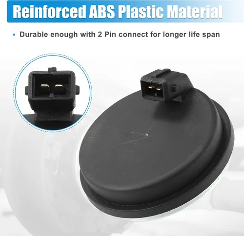 Miniatura 4 de X AUTOHAUX Cojinete de cubo trasero ABS Sensor de velocidad para Hyundai Veloster N Tucson Sonata W/O AWD, Kia Sportage 2WD 58980-C1100 - Tapa