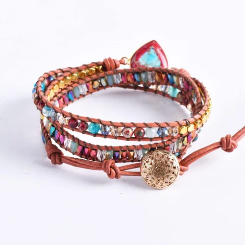 Miniatura 4 de YGLINE - Impresionante colección de pulseras de cuero hechas a mano