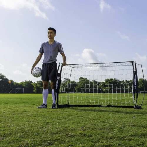 Miniatura 6 de Champion Sports Rhino Flex Portable Soccer Goal – Durable Pop-Up Soccer Net with Carry Bag, Ground Stakes, and Sturdy Frame, Easy Setup for Backyard