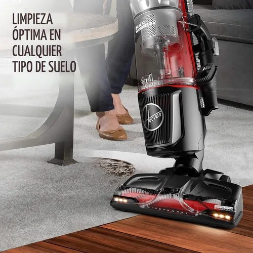 Miniatura 6 de Hoover MaxLife Pro - Aspiradora giratoria para mascotas, aspiradora vertical sin bolsa, filtración de medios HEPA, para alfombras y suelos duros