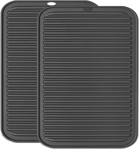 Miniatura 8 de Salvamanteles de silicona extra grandes para ollas y sartenes calientes de 16 x 12 pulgadas, almohadillas calientes resistentes al calor