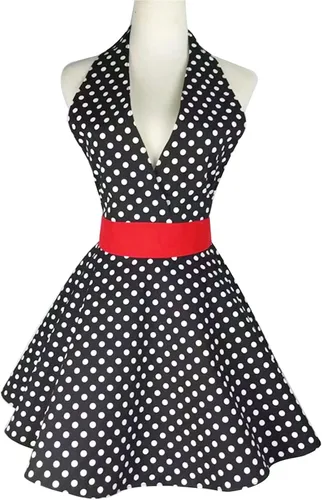 Miniatura 9 de RosieLily Retro Aprons for Women Vintage Apron Kitchen Apron for Cooking Baking BBQ Grilling Sexy Mothers Day Gifts Cute