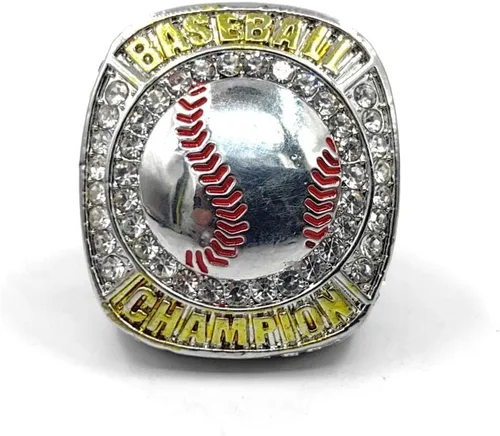 Miniatura 2 de Personalizar el premio de anillos de trofeo de campeonato de béisbol