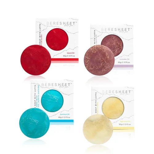 Miniatura 13 de Exfoliante corporal de sal – Exfoliante natural e hidratante con minerales del Mar Muerto y aceites naturales – Exfoliante de limpieza profunda