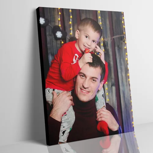 Miniatura 14 de Chexin Impresiones en lienzo personalizadas con tus fotos, imágenes personalizadas personalizadas para familia, boda, festival, mascota, póster, 8 x