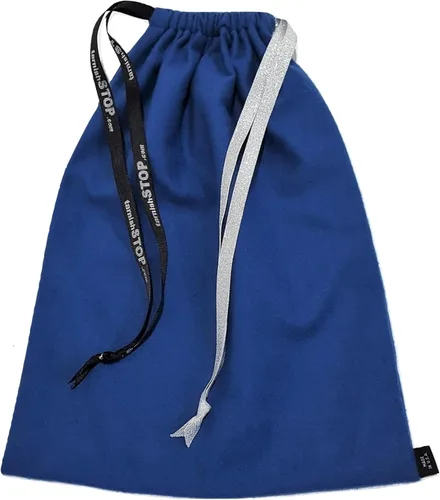 T-STOP | Bolsa de lujo antideslustre para almacenamiento de plata | Protección probada patentada | Pequeña 13 x 10 pulgadas | Azul rey Azul real