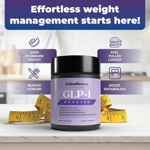 Miniatura 3 de ColonBroom GLP-1 Suplemento de control de peso para mujeres y hombres, GLP1 apoya el control del apetito, la energía y el equilibrio del estado
