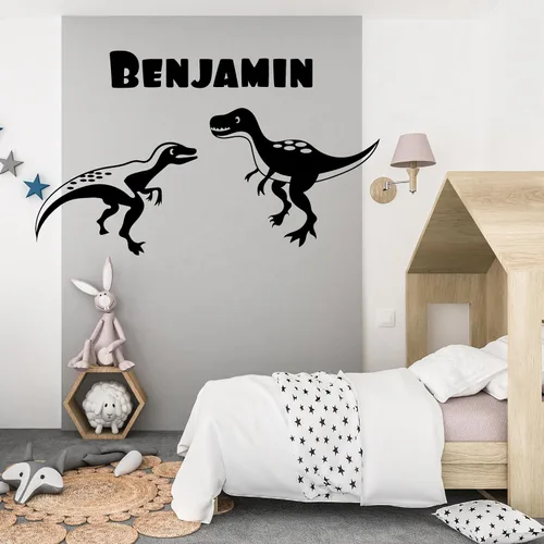 Miniatura 13 de Calcomanía de pared personalizada de cordero dormido en la luna para niños, cielo nocturno con dibujo de ovejas, calcomanías con nombre de pared