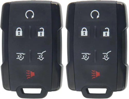 Miniatura 18 de M3N-32337100 Estuche para Llavero Compatible con Sierra Colorado Silverado 1500 Silverado 2500 Silverado 3500 Tahoe Canyon Sierra 1500 Yukon