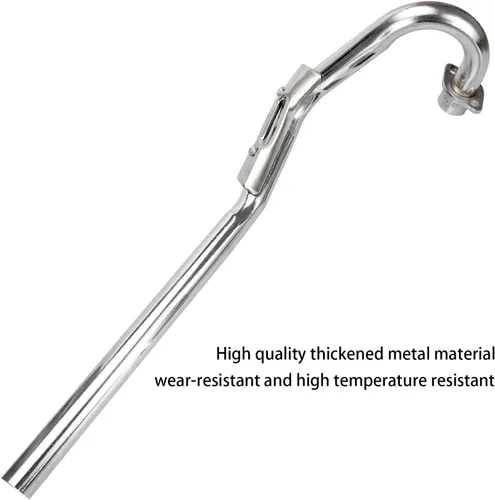 Miniatura 6 de GREHUA Silenciador de escape de 28 mm con envoltura térmica compatible con 50cc 70cc 90cc 110cc 125cc CRF50 CRF70 XR50 SSR110 SSR125 Taotao DB10