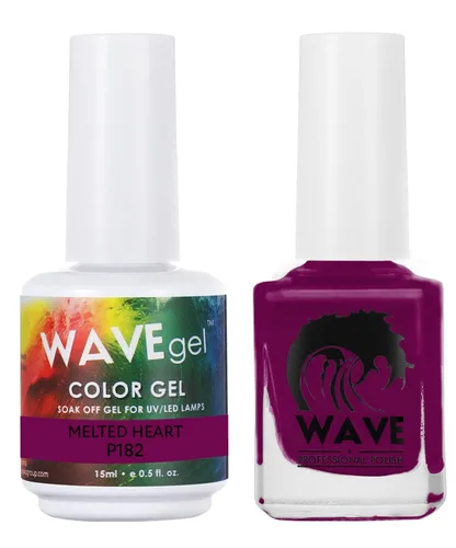 Miniatura 202 de WAVEGEL - Juego dúo de gel y esmalte de uñas a juego - Colección Simplicity - #P109 Blizzard I 0.5 onzas