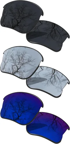 Miniatura 26 de ToughAsNails Juego de 3 lentes polarizadas de repuesto para Oakley Flak Jacket XLJ Pack