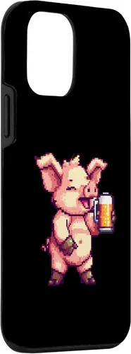 Miniatura 3 de iPhone 12 mini Pig Beer Party Comic Gamer Case