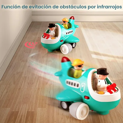 Miniatura 4 de iPlay, iLearn Juguetes de Avión para Bebés, Genial Avión de Control Remoto para Niños Pequeños de 2-3 años, Helicóptero Musical RC para Bebés