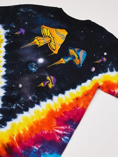 Miniatura 4 de Liquid Blue Camiseta Space Shroom para hombre de talla grande, Azul