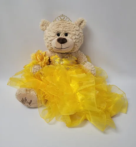 Miniatura 18 de KINNEX COLLECTIONS SINCE 1997 20" Quince Anos Quinceanera Last Doll Osito de peluche con vestido (pieza central) ~ ARC16832-4R (azul bebé)
