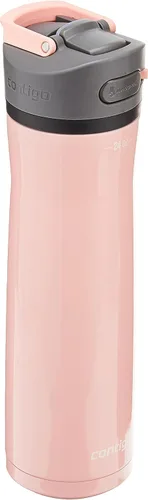 Miniatura 20 de Contigo Ashland 2.0 - Botella de agua a prueba de fugas con bloqueo de tapa y popote inclinado, apta para lavavajillas, tapa intercambiable, 24 Azul