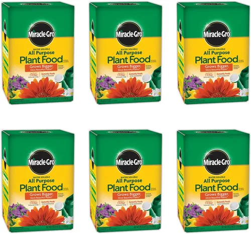 Miracle-Gro Alimento soluble en agua para plantas multiusos - Fertilizante para todas las plantas de interior o exterior, incluyendo rosas, flores,