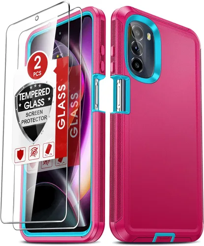 Miniatura 12 de LeYi Funda para Motorola Moto-G-5G-2022: con 2 protectores de pantalla, resistente 3 en 1 MotoG 5G 2022, funda a prueba de golpes para MotoG5G 2022