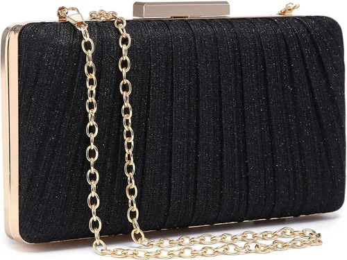 Miniatura 15 de Dasein Bolsos de noche para mujeres, carteras de mano, bolsos formales para fiestas, carteras para bodas, bolsos para cócteles y bailes de graduación