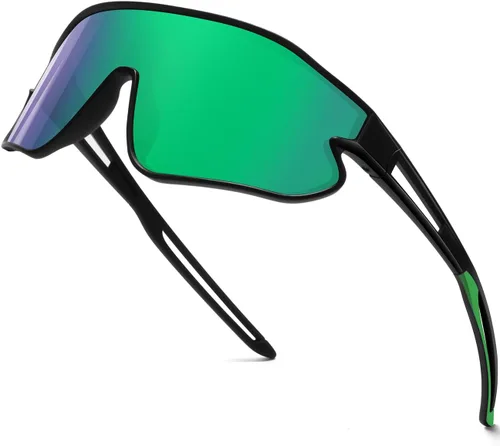 Miniatura 7 de Lentes de sol para niños, lentes de sol de béisbol juveniles, polarizados, deportivos, ciclismo, para niños y niñas, marco ligero