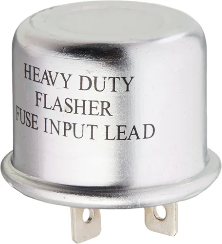 Miniatura 2 de CEC Industries TF552/536 Luz intermitente térmica de 12 V, 2 terminales en caja, 1 paquete