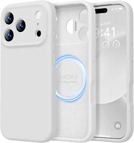 Miniatura 71 de LOVE 3000 Compatible con Funda para iPhone 15, [Cámara de Cobertura Completa de Silicona Suave] [Protección contra Caídas de 8 pies], Forro de Negro