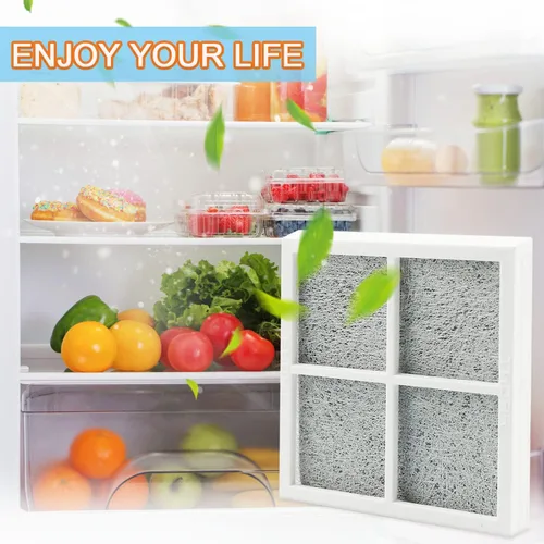 Miniatura 2 de LT120F Filtro de aire de repuesto para refrigerador, filtro de repuesto compatible con LG Kenmore Elite 469918, 9918, ADQ73214402, ADQ73214403