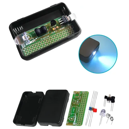 Miniatura 12 de MiOYOOW Kits de reloj digital de 4 dígitos con PCB, kit de proyecto de soldadura de reloj de alarma DIY para aprender soldadura electrónica