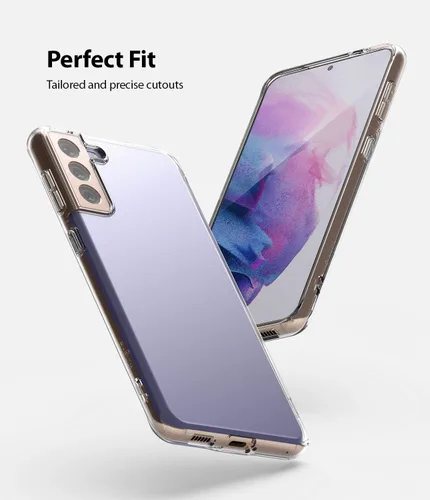 Miniatura 7 de Ringke Funda de teléfono Air diseñada para Samsung Galaxy S21+Accesorio de cubierta de TPU flexible completo transparente - transparente