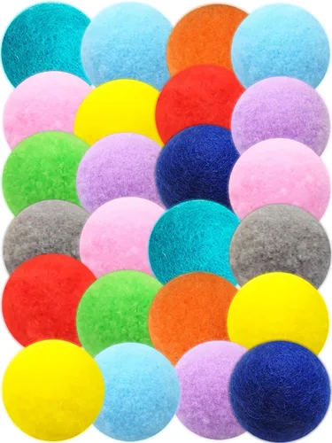 Miniatura 10 de Paquete de 40 pelotas para gatos - Divertidos juguetes interactivos para gatos y gatitos de interior (tiempo de juego)