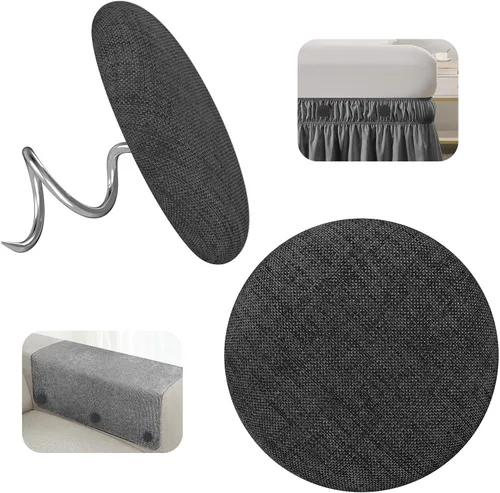 Miniatura 11 de Tachuelas de tapicería, alfileres de techo cubiertos de tela para sofá, fundas de muebles, fundas de sillón, fundas para reposabrazos, faldas