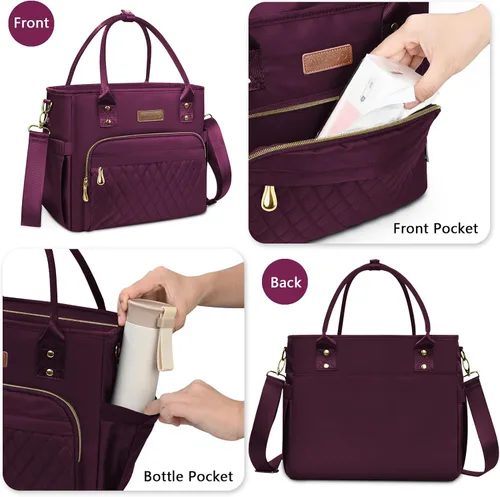 Miniatura 6 de MIYCOO – Lonchera para mujeres - Lonchera grande con aislamiento y a prueba de fugas para mujeres - Loncheras grandes estilo hielera para adultos
