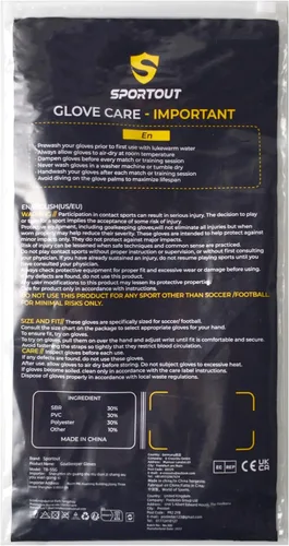 Miniatura 8 de Guantes de portero para jóvenes y adultos, agarre fuerte para las atajadas más difíciles, con espinas para dar una espléndida protección para evitar