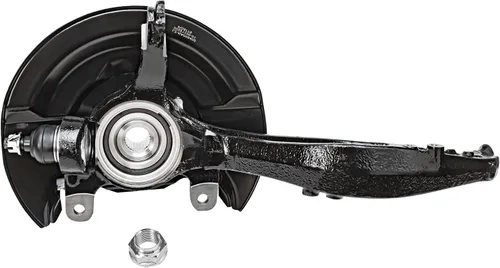 Miniatura 4 de Detroit Axle - Nudillo de dirección delantero izquierdo de 2.4L para Honda Accord 03-07 [transmisión manual], nudillo de dirección del lado