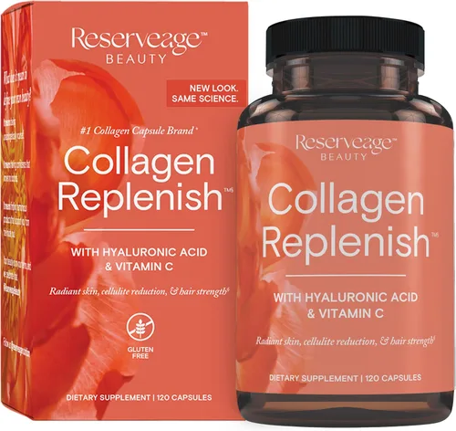 Reserveage Beauty - Reposición de colágeno - Reposición de colágeno y suplemento para un cuidado saludable de la piel y el crecimiento del cabello -