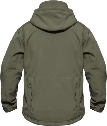 Miniatura 2 de MAGCOMSEN Chaqueta táctica para hombre, impermeable, con forro polar, para esquí, nieve, invierno, cortavientos