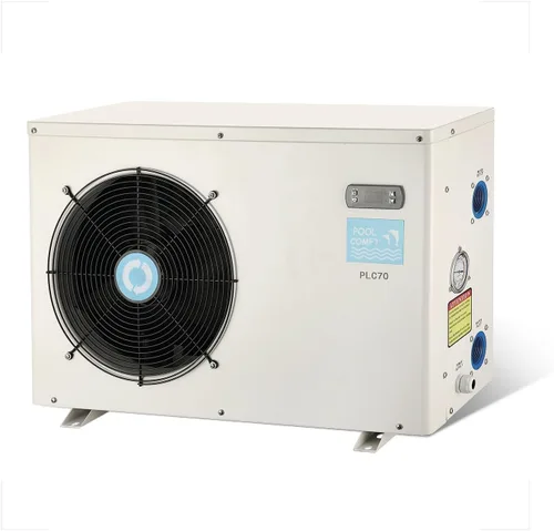 POOLCOMFT 22462 BTU - Bombas de calor para piscina, calentador eléctrico de piscina para piscinas sobre el suelo y enterradas de 7000 galones,