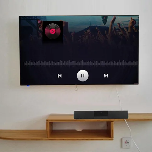 Miniatura 8 de JTLB Barra de sonido doméstica de TV, altavoces envolventes estéreo para una experiencia de audio mejorada
