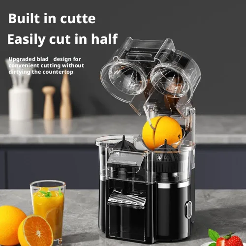 Miniatura 2 de 100W Electric Juicer Machine – 500ml Twin Citrus Juice Maker with 18000 RPM High-Speed Motor, Easy-to-Clean & Dishwasher-Safe Parts, Fresh