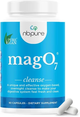 nbpure MagO7 - Limpieza y desintoxicación natural del colon | Alivio ocasional del estreñimiento, ablandamiento de las heces y apoyo contra la