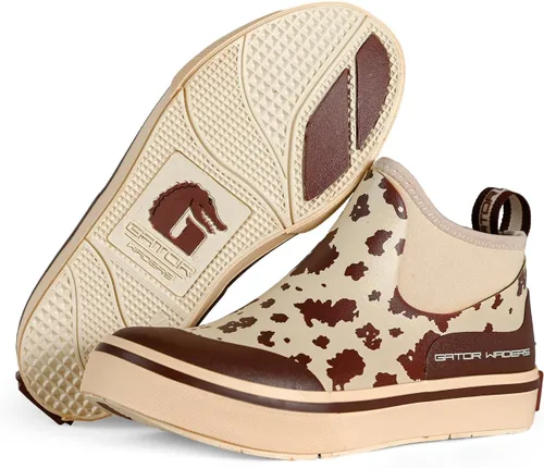 Miniatura 6 de Gator Waders Botas de Campamento de Malla de Aire para Mujeres - Botas de Tobillo Duraderas Transpirables Antideslizantes Impermeables para Acampar