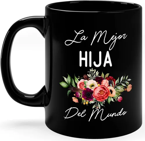Fantastic Gifts Taza La Mejor Hija Del Mundo, regalo para hija, taza de la mejor hija del mundo, regalo de cumpleaños, regalo para el día de la Madre