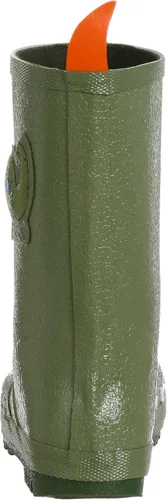 Miniatura 3 de Botas de lluvia de dinosaurio para niño, Roaring Dino Verde