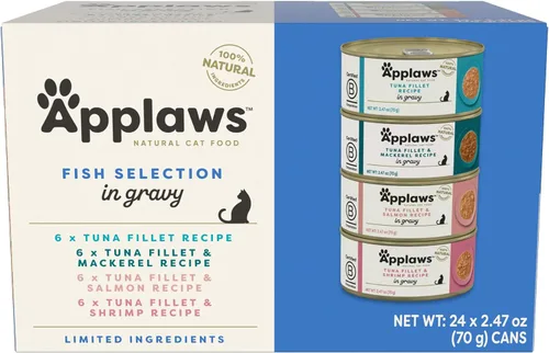 Miniatura 8 de Applaws Alimento húmedo natural para gatos en salsa, ingredientes limitados y naturales, alto contenido de proteínas sin aditivos artificiales