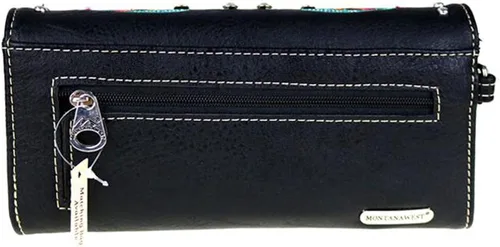Miniatura 2 de Montana West Cartera de mano para mujer con diseño de acordeón