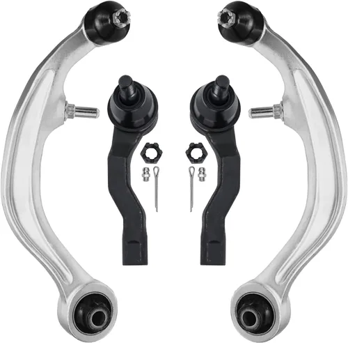Miniatura 109 de Detroit Axle - Kit de 4 brazos de control delanteros para Ford Mustang 05-10, 2 brazos de control inferiores, 2 puntales 2005 2006 2007 2008 2009