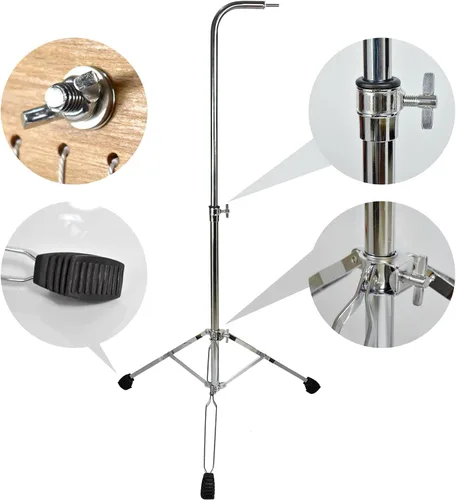 Miniatura 4 de ENNBOM Campanillas de barra con soporte ajustable para 25 notas 36 notas, campanillas de viento de una hilera, instrumento de percusión musical