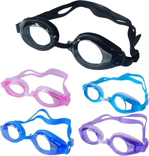 Miniatura 3 de Flotadores inflables de natación, sin fugas, antiniebla, gafas de natación para adultos, hombres y mujeres Púrpura