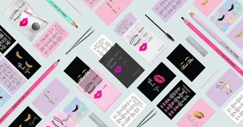 Miniatura 4 de BRAWNA 100 unidades de tarjetas de agradecimiento para cuidado posterior del delineador de ojos PMU español, tarjeta de cuidado para después